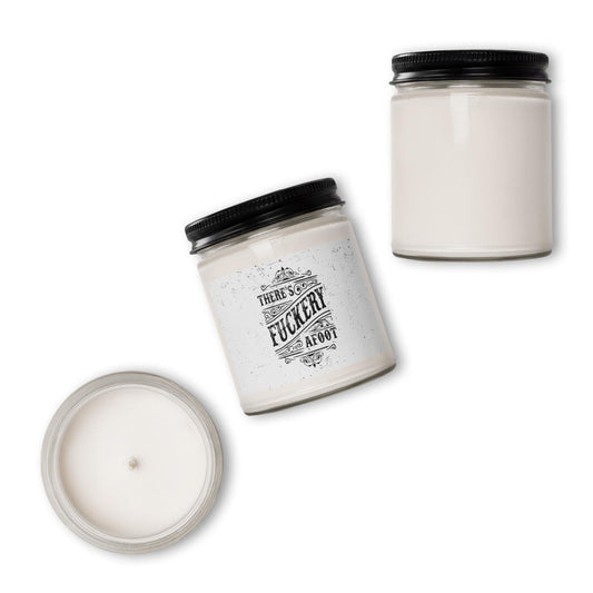 Scented soy candle