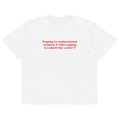 Unisex organic oversized high neck t-shirt
