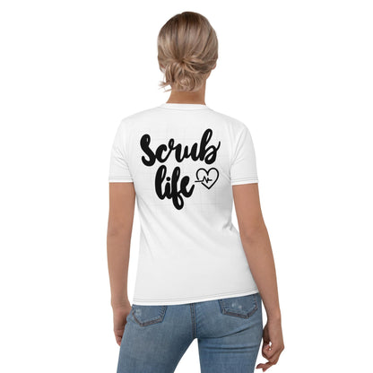 Scrub Life – Graphic T-Shirt: Comfortable Polyester Jersey Tee