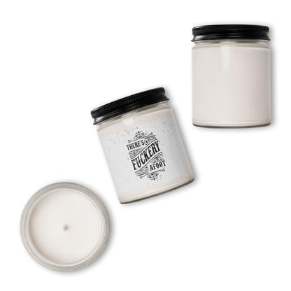 Scented soy candle